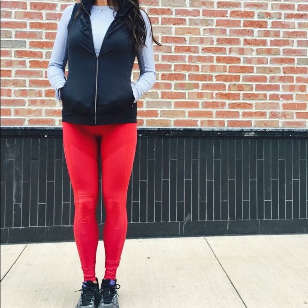 Nike Therma red set!!